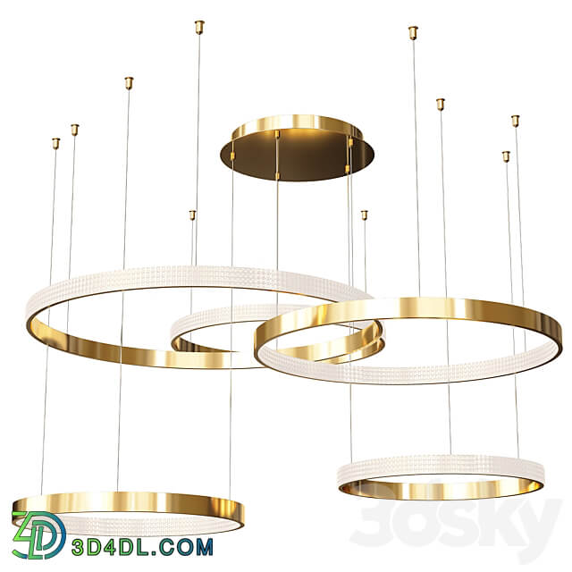 Eurosvet 90275 5 Smart Posh Pendant light 3D Models