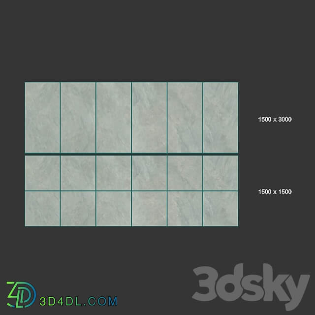 Porcelain tile FOYER ROYAL CHIC 3D Models