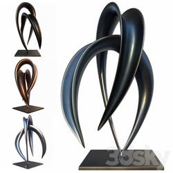 abstract sculpture 01 3D Models 