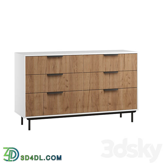 pedestals LEVANTE Sideboard Chest of drawer 3D Models