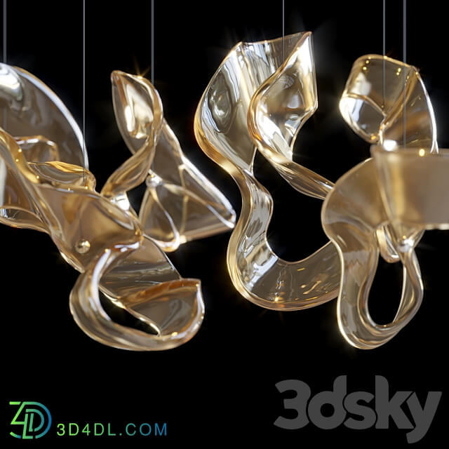 Light composition Vargov Design LC0232 Pendant light 3D Models