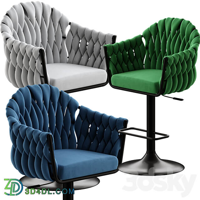 Chair DOBRIN Leon LM 9690 3D Models