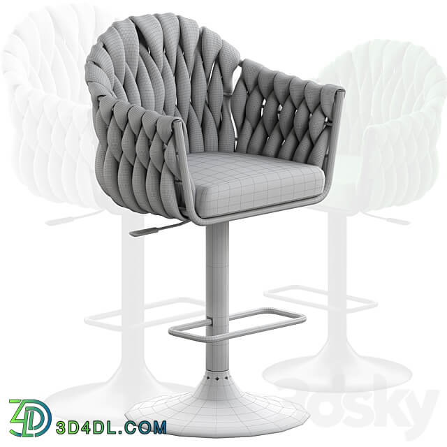 Chair DOBRIN Leon LM 9690 3D Models