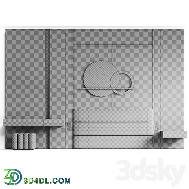 Headboard 10 3D Models