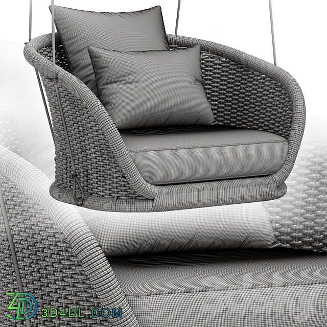 Atmospheraital Swing LUDO Other soft seating 3D Models