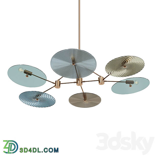 Constellation Six Pendant light 3D Models