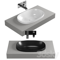 VitrA Frame Oval Inset Bowl 56524830016 3D Models 