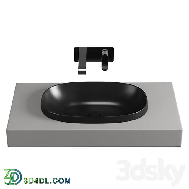 VitrA Frame Oval Inset Bowl 56524830016 3D Models