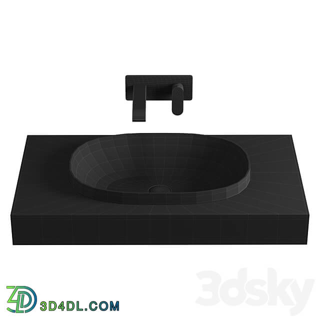 VitrA Frame Oval Inset Bowl 56524830016 3D Models
