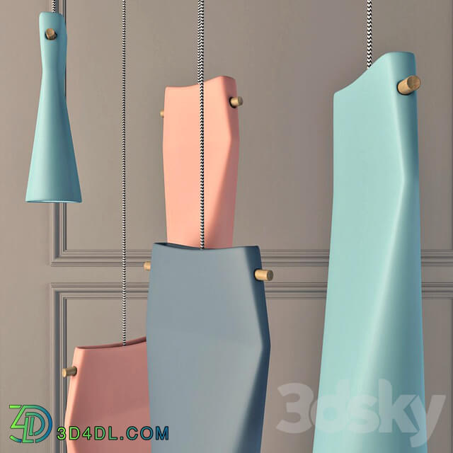 Miniforms Dent Pendant light 3D Models