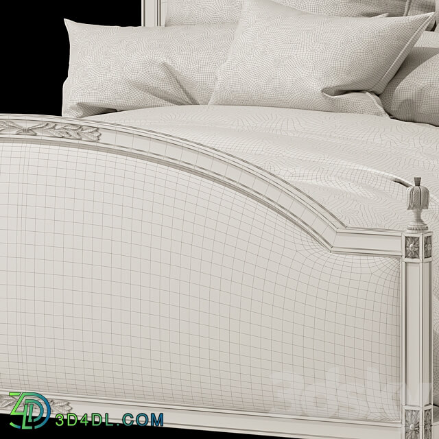 Eloquence dauphine bed Bed 3D Models