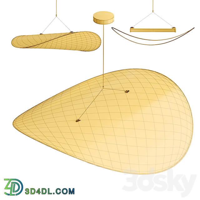 Collection Tense Pendant Lamp Pendant light 3D Models