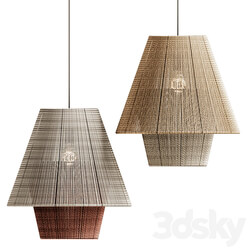 Petite Aitu Suspension Pendant light 3D Models 