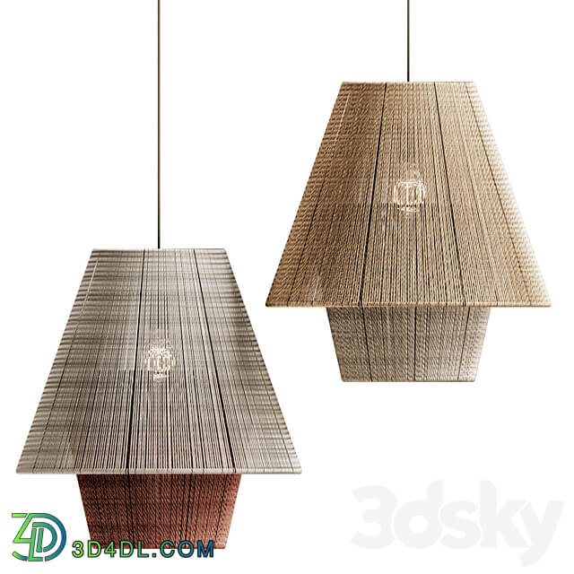 Petite Aitu Suspension Pendant light 3D Models