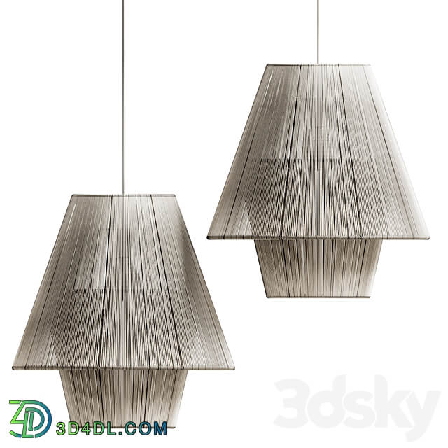 Petite Aitu Suspension Pendant light 3D Models