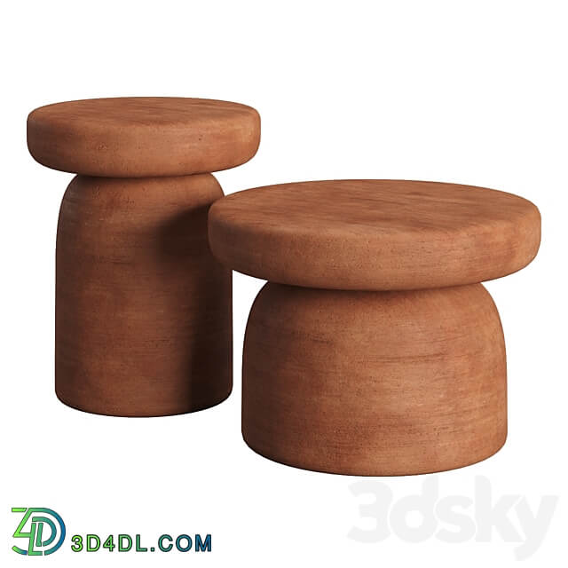 Tototo Coffee Tables by Miniforms 3D Models