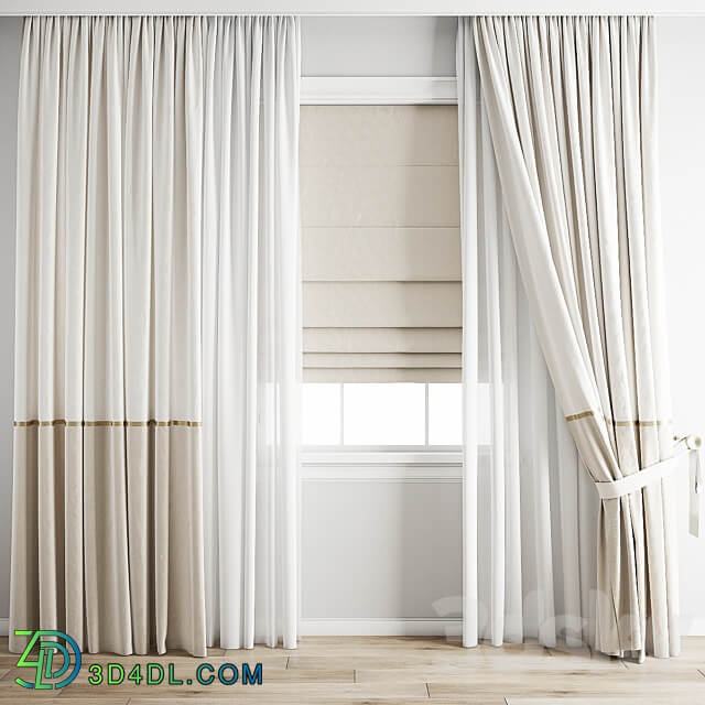 Curtain 616 3D Models