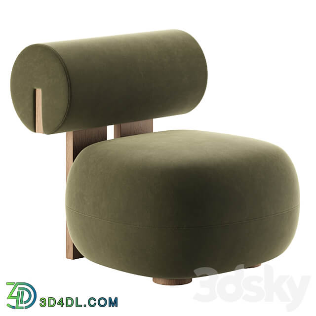 HIPPO Lounge Chair by Norr11 3D Models