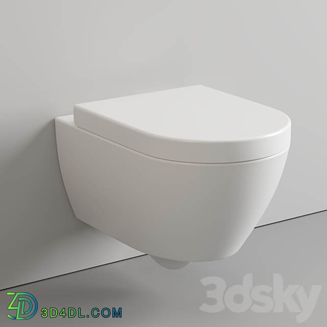 Toilet Villeroy Boch Subway 2 3D Models