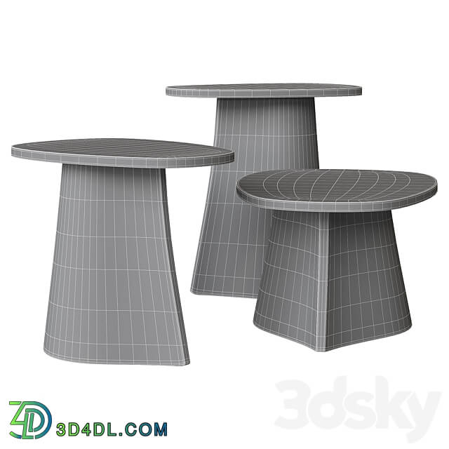 FOSSIL Table MDF Italia 3D Models