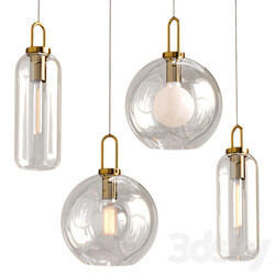 Design Lamps Gauss Pendant light 3D Models 