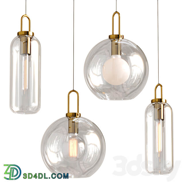 Design Lamps Gauss Pendant light 3D Models