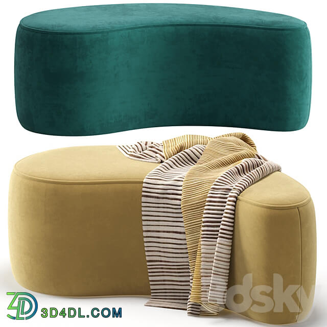 Pouffe Cork 7 Colors Version divan.ru 3D Models