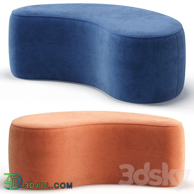 Pouffe Cork 7 Colors Version divan.ru 3D Models