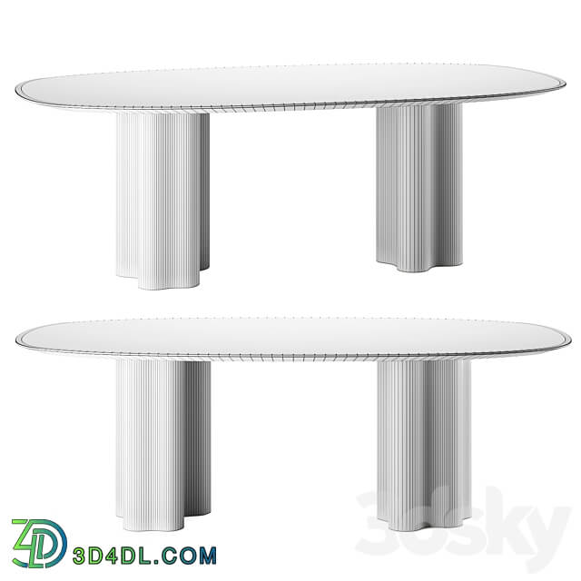 THEATRO MAGICO Table by Saba Italia 3D Models