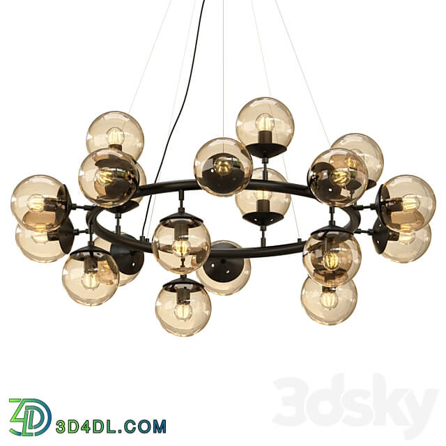 Chandelier Arte Lamp Bolla Pendant light 3D Models