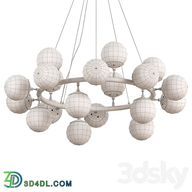 Chandelier Arte Lamp Bolla Pendant light 3D Models