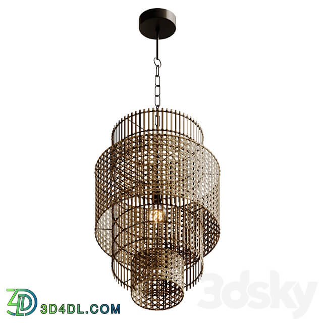 Wickham Suspension By Cyan Design Pendant light 3D Models