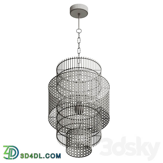 Wickham Suspension By Cyan Design Pendant light 3D Models