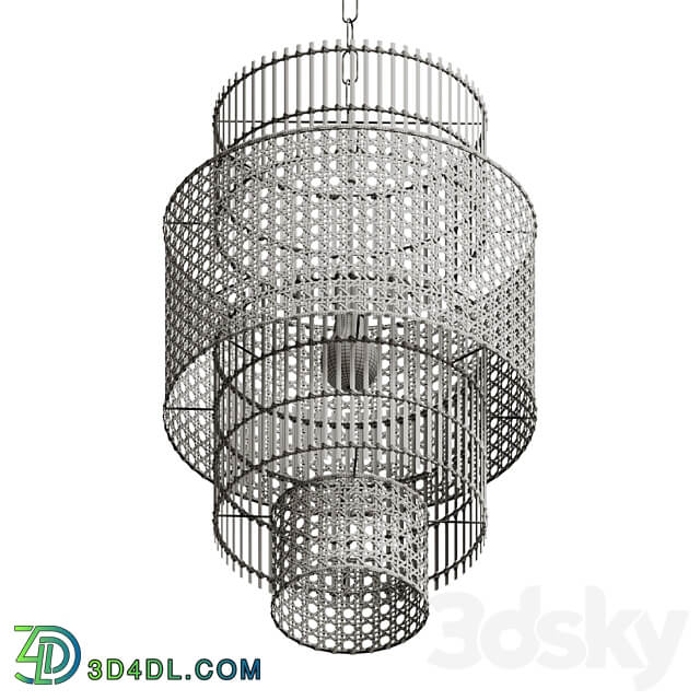 Wickham Suspension By Cyan Design Pendant light 3D Models