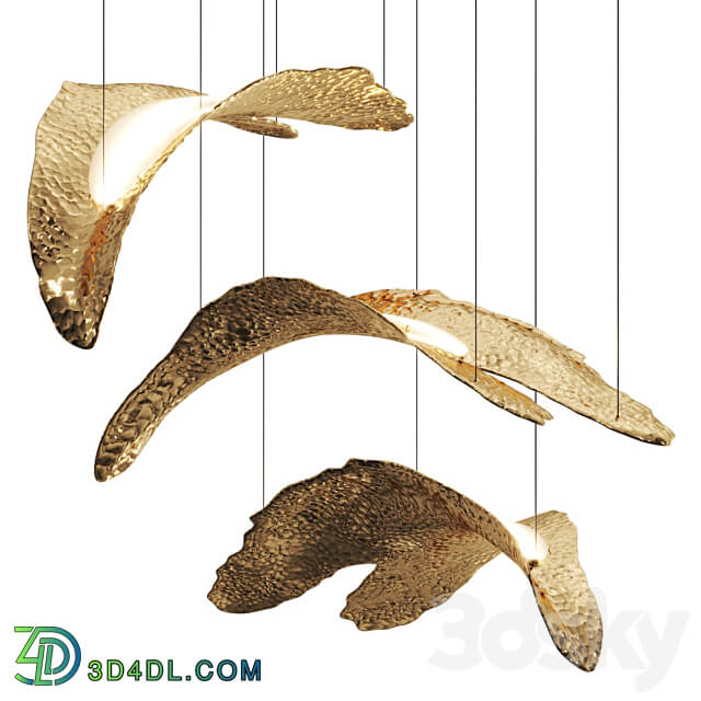 Hommes Leafus Pendant Lamps Pendant light 3D Models