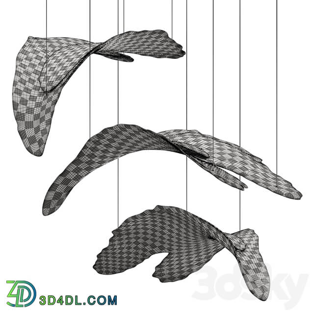 Hommes Leafus Pendant Lamps Pendant light 3D Models