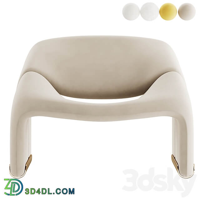 Groovy Lounge Chair for Artifort 3D Models