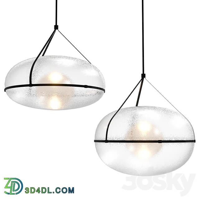 Iris Series Pendant light 3D Models