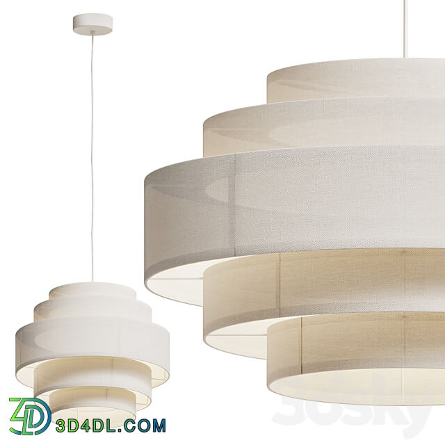 Ellos Home Ceiling Lamps Miguel Two Size Pendant light 3D Models