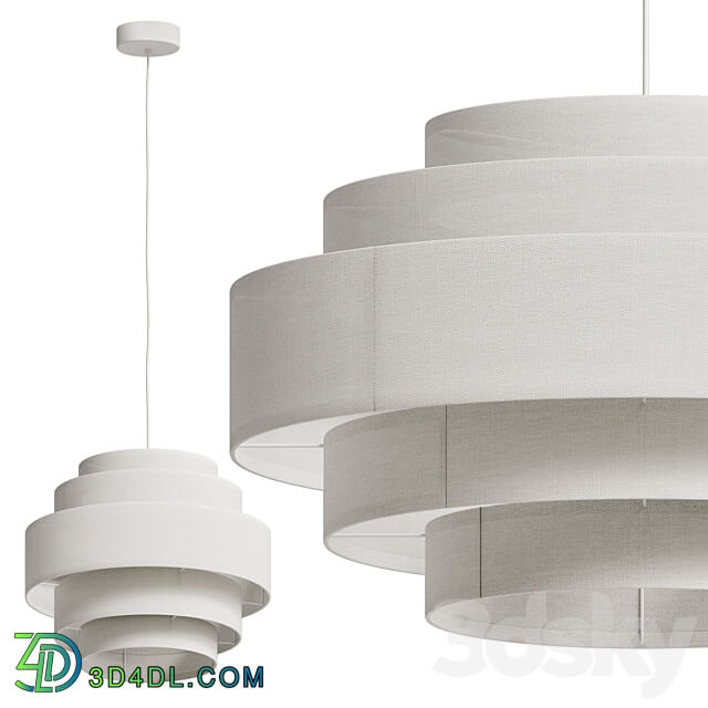 Ellos Home Ceiling Lamps Miguel Two Size Pendant light 3D Models