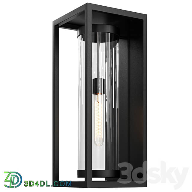 MODERN MILLER OUTDOOR WALL LIGHT 3D Models