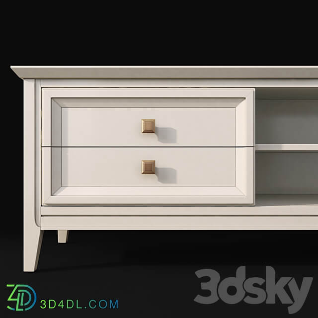 TV cabinet chest of drawers for clothes Tesoro Aletan Sideboard Chest of drawer 3D Models