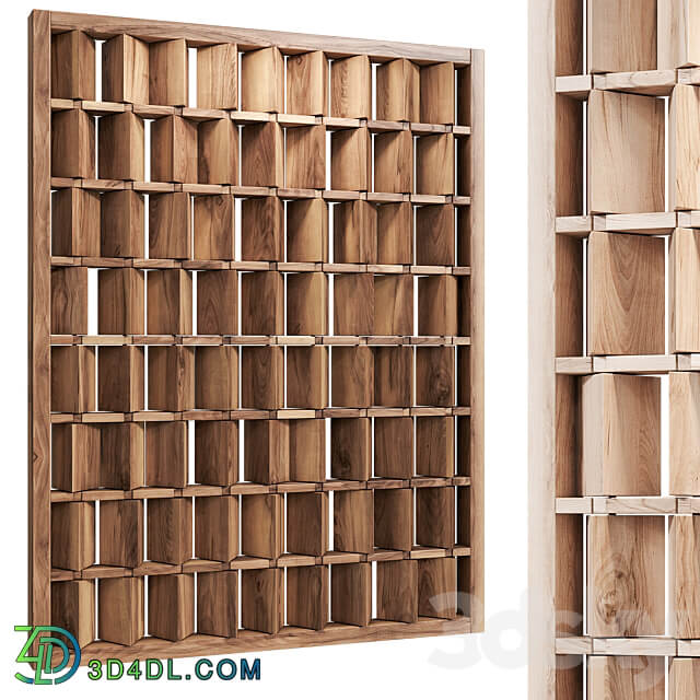 Decorative partition 3D Models