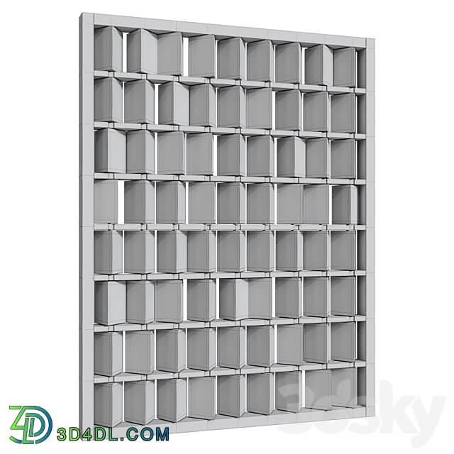 Decorative partition 3D Models