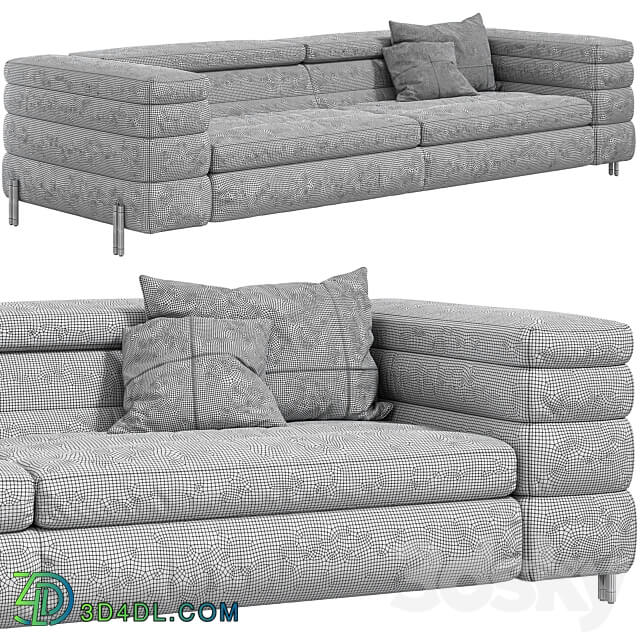 Sofa Arketipo Mayfair 3D Models