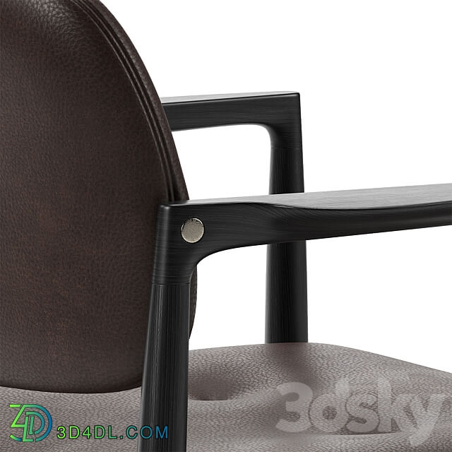 Yoko Dining Chair Minotti 3D Models