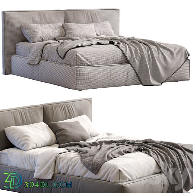 Miller Bed By Flexteam Bed 3D Models