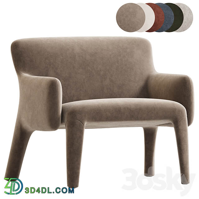 Glove Up Molteni Armchair 3D Models