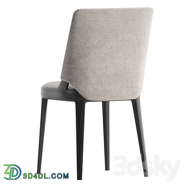 VELIS Dining CHair set 02 3D Models