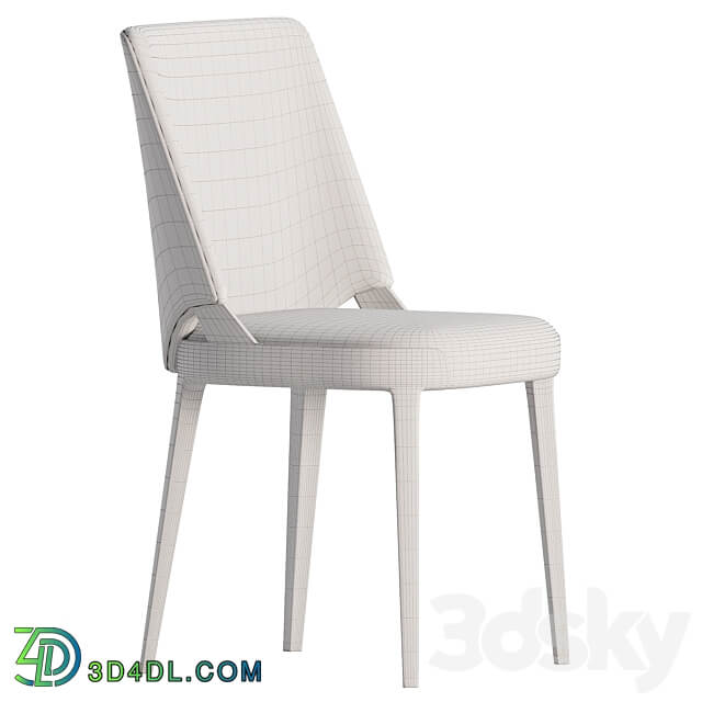 VELIS Dining CHair set 02 3D Models